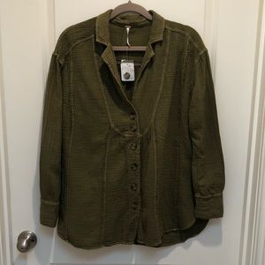 Free People Oversized Blouse